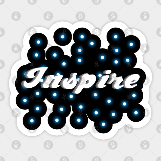 Inspire - 09 Sticker by SanTees